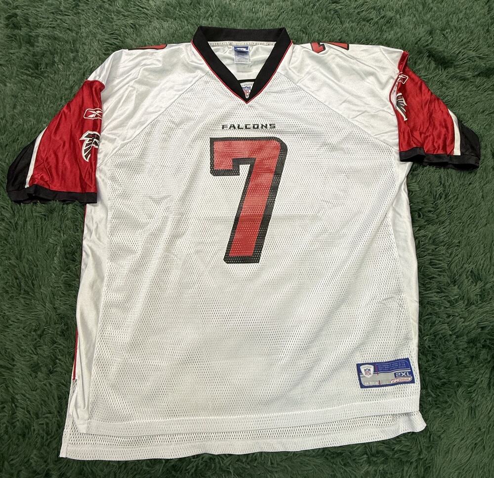 Reebok NFL Atlanta Falcons Michael Vick #7 Jersey Men's 2XL White
